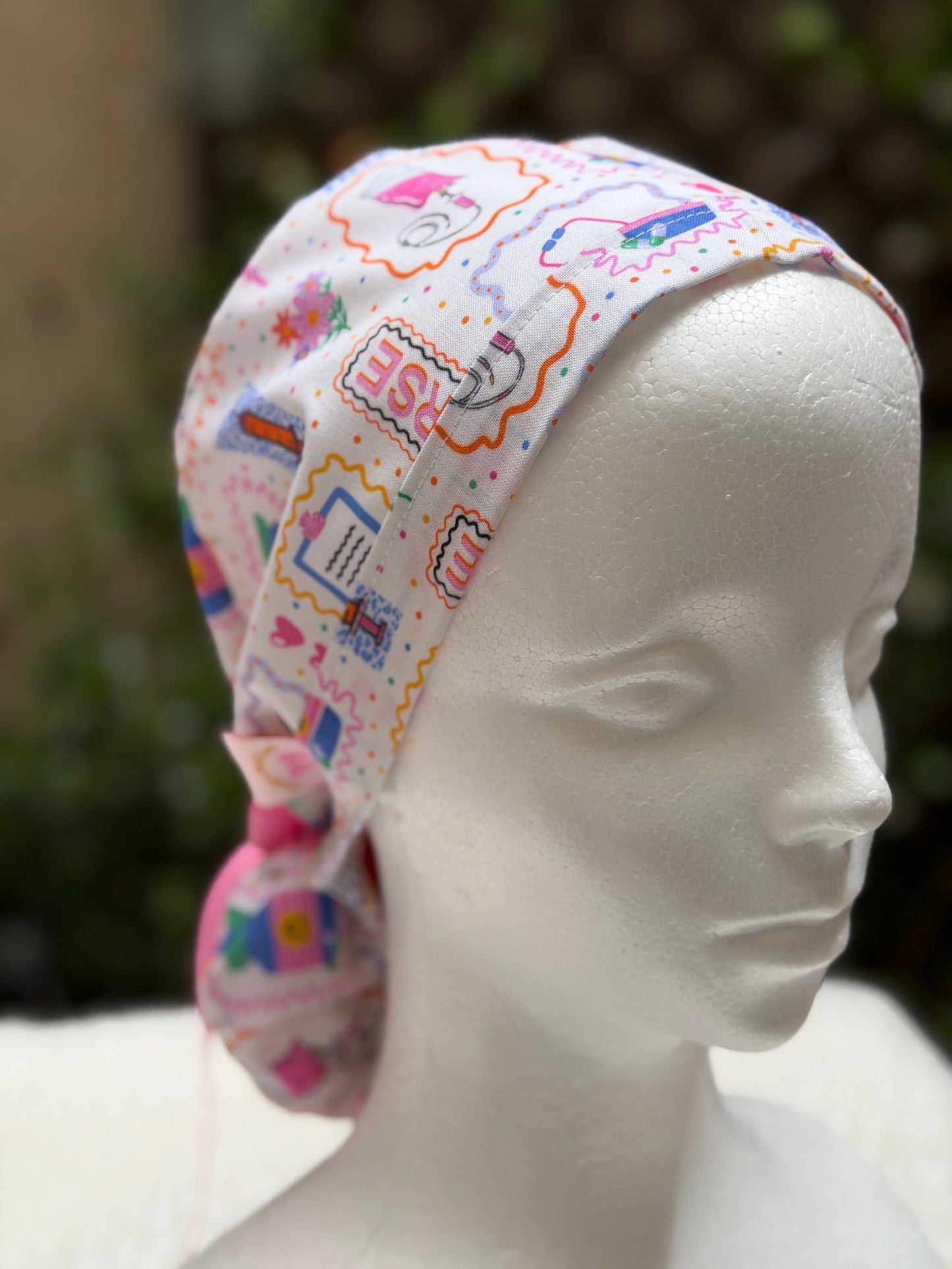 Nurse Ponytail Scrub Cap (Copy)