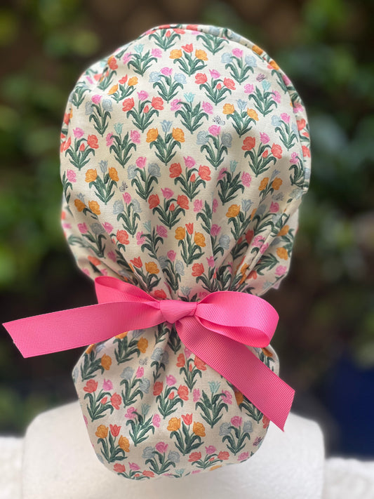 Devanie ponytail scrub cap