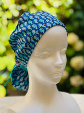 Load image into Gallery viewer, Seahorse Ponytail Scrub Cap
