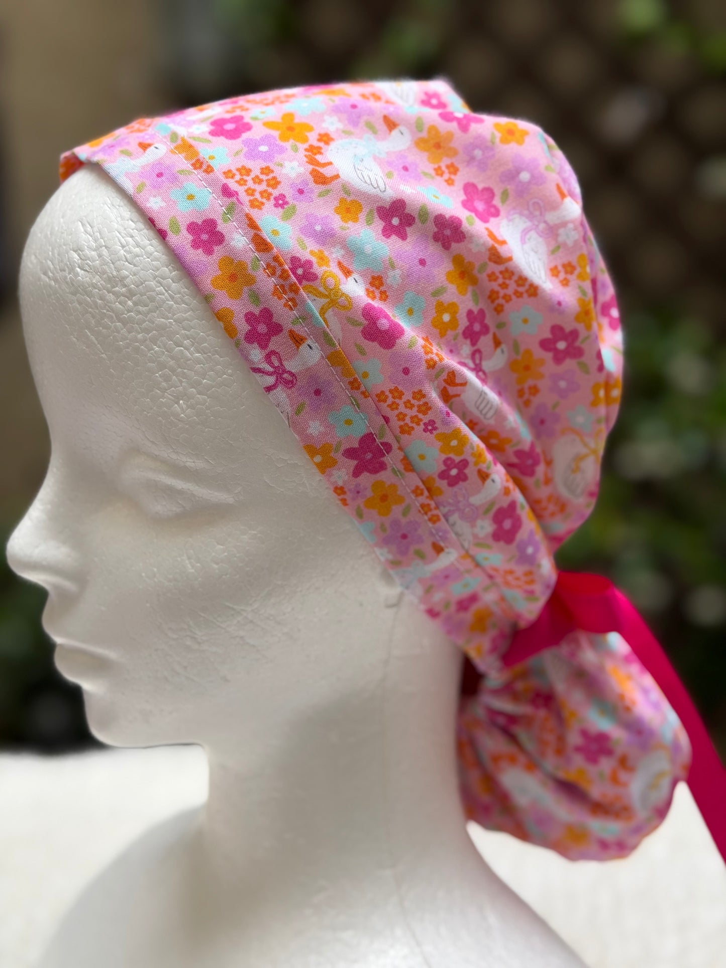 Coquette Goose Ponytail Scrub Cap (Copy 3)