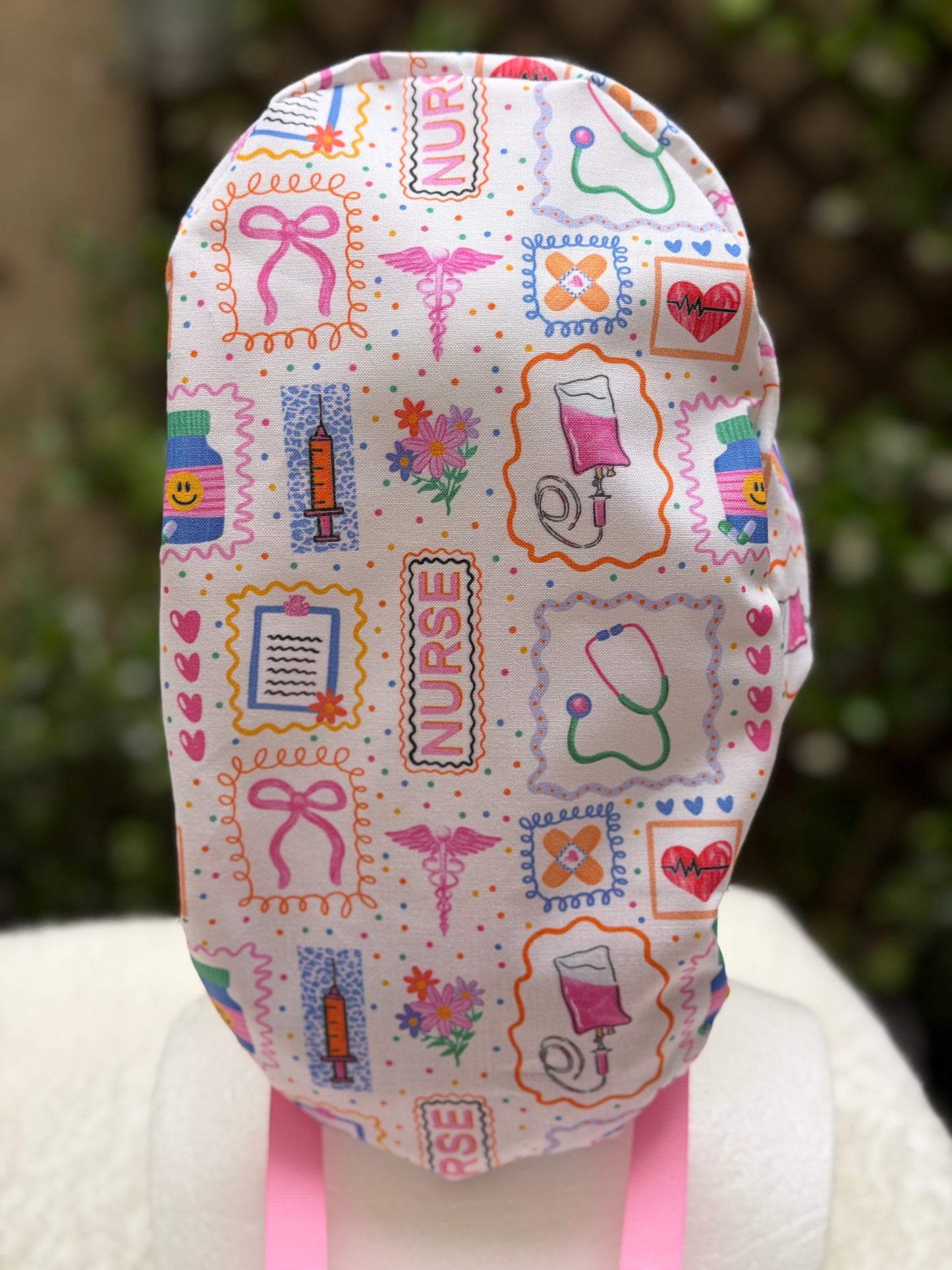 Nurse Ponytail Scrub Cap (Copy)