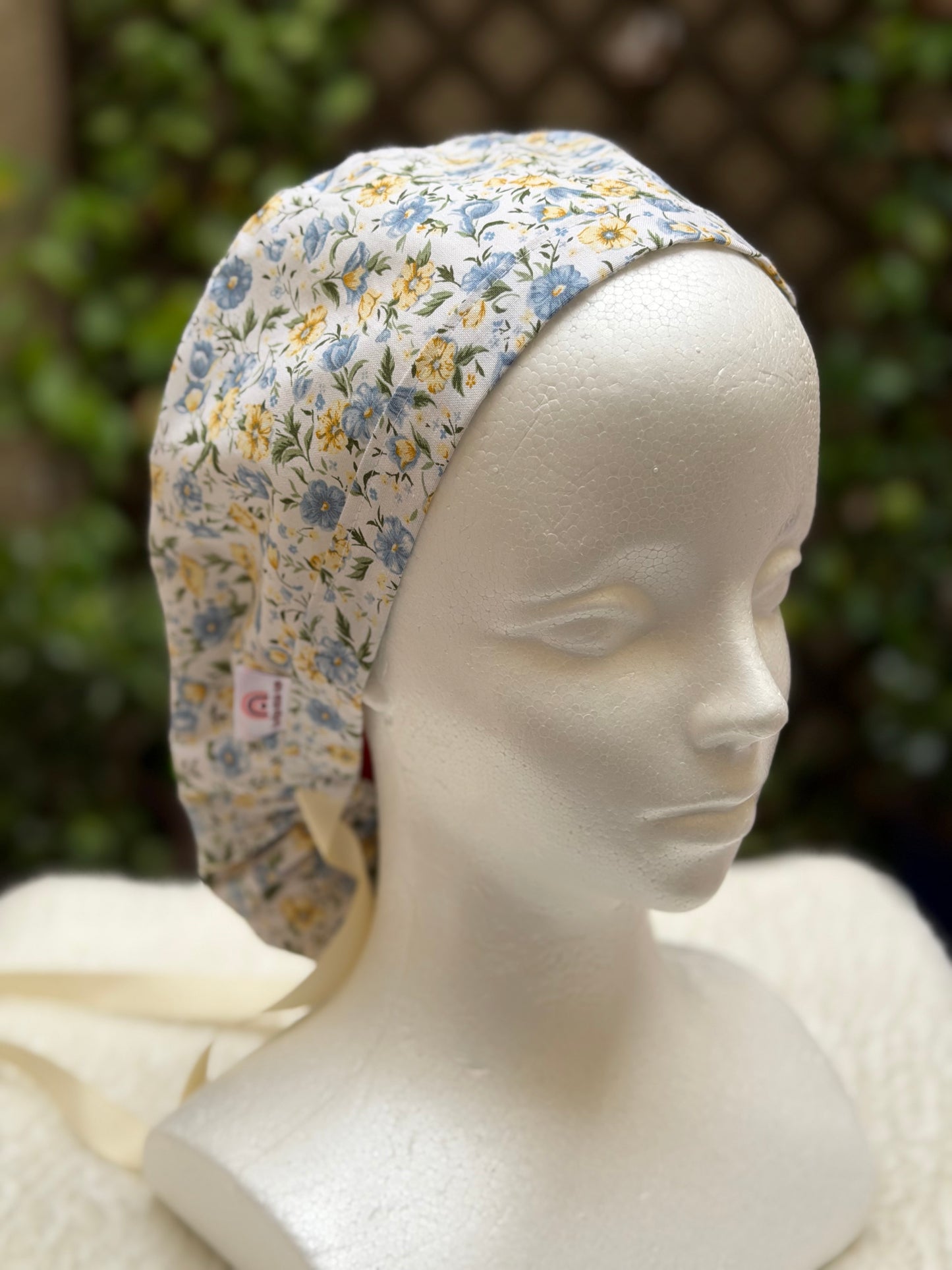 Spring 4 Ponytail Scrub Cap