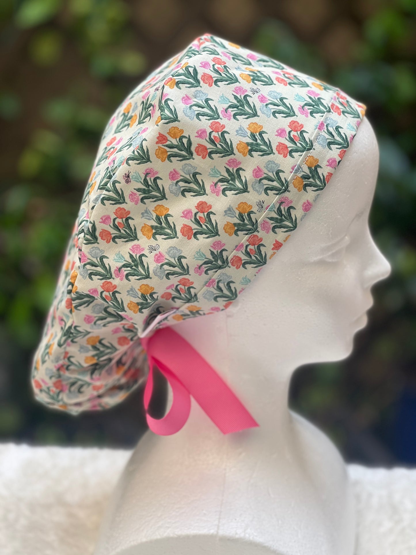 Devanie ponytail scrub cap