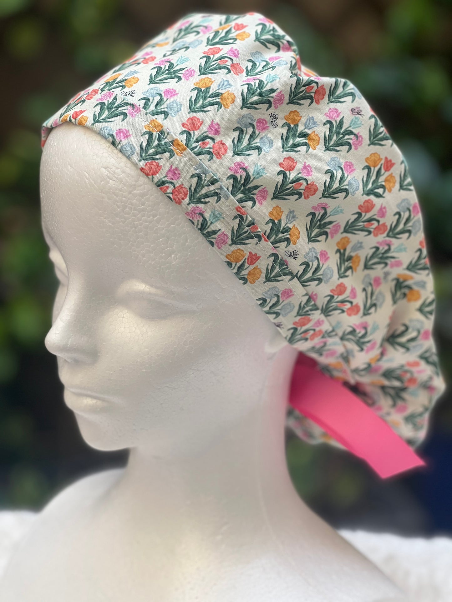 Devanie ponytail scrub cap