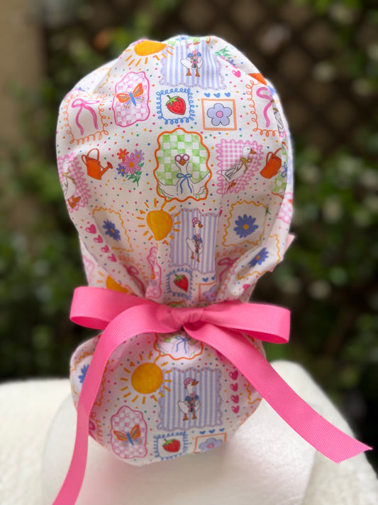 Silly Goose Ponytail Scrub Cap (Copy 2)