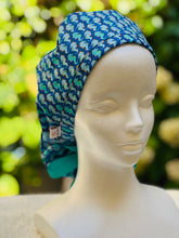 Load image into Gallery viewer, Seahorse Ponytail Scrub Cap
