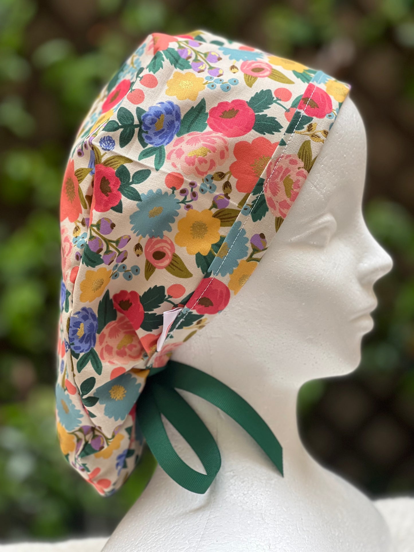 Kami ponytail scrub cap