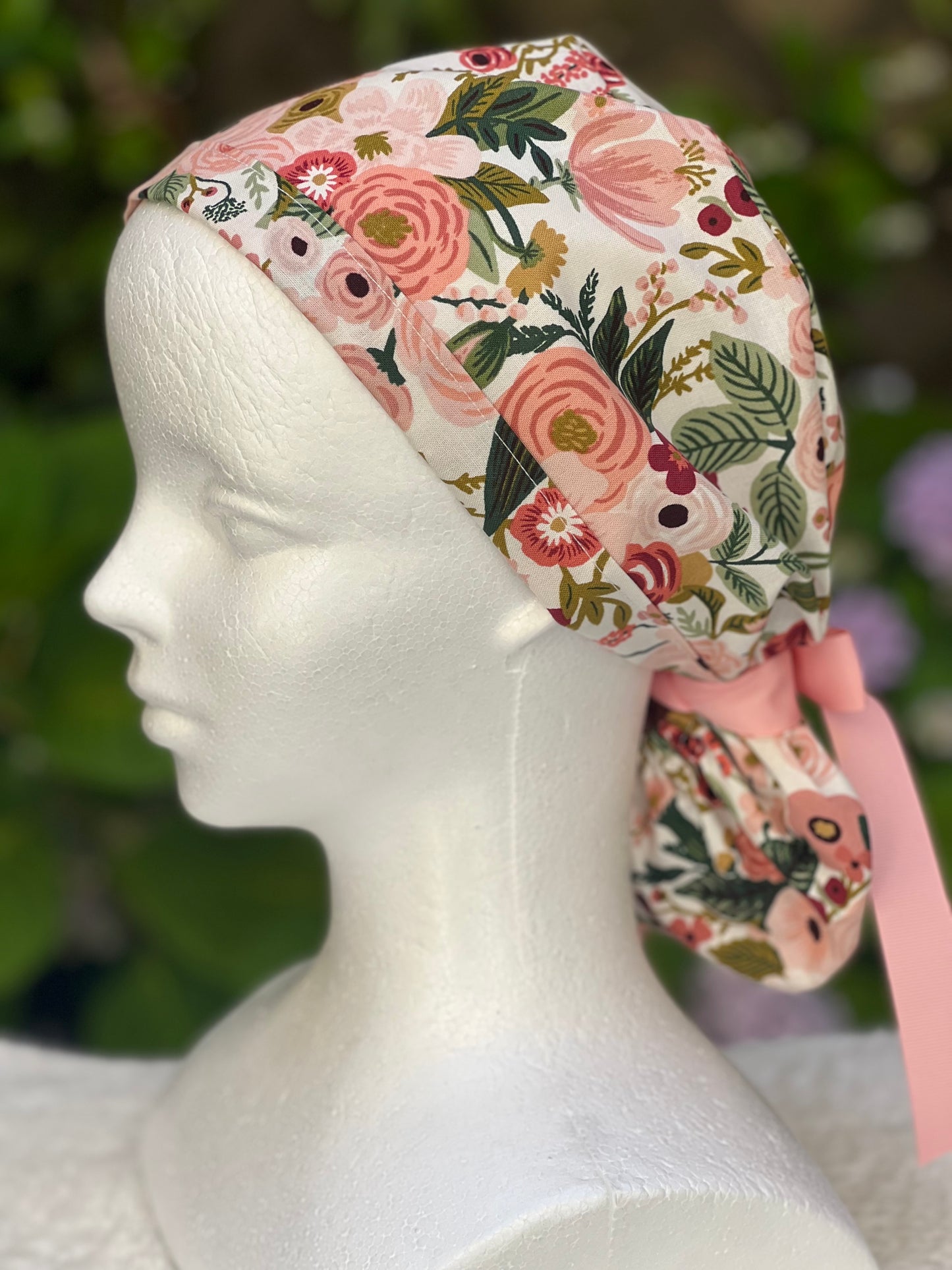 Lia  Ponytail Scrub Cap