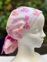 Load image into Gallery viewer, Bowtiful Ponytail Scrub Cap
