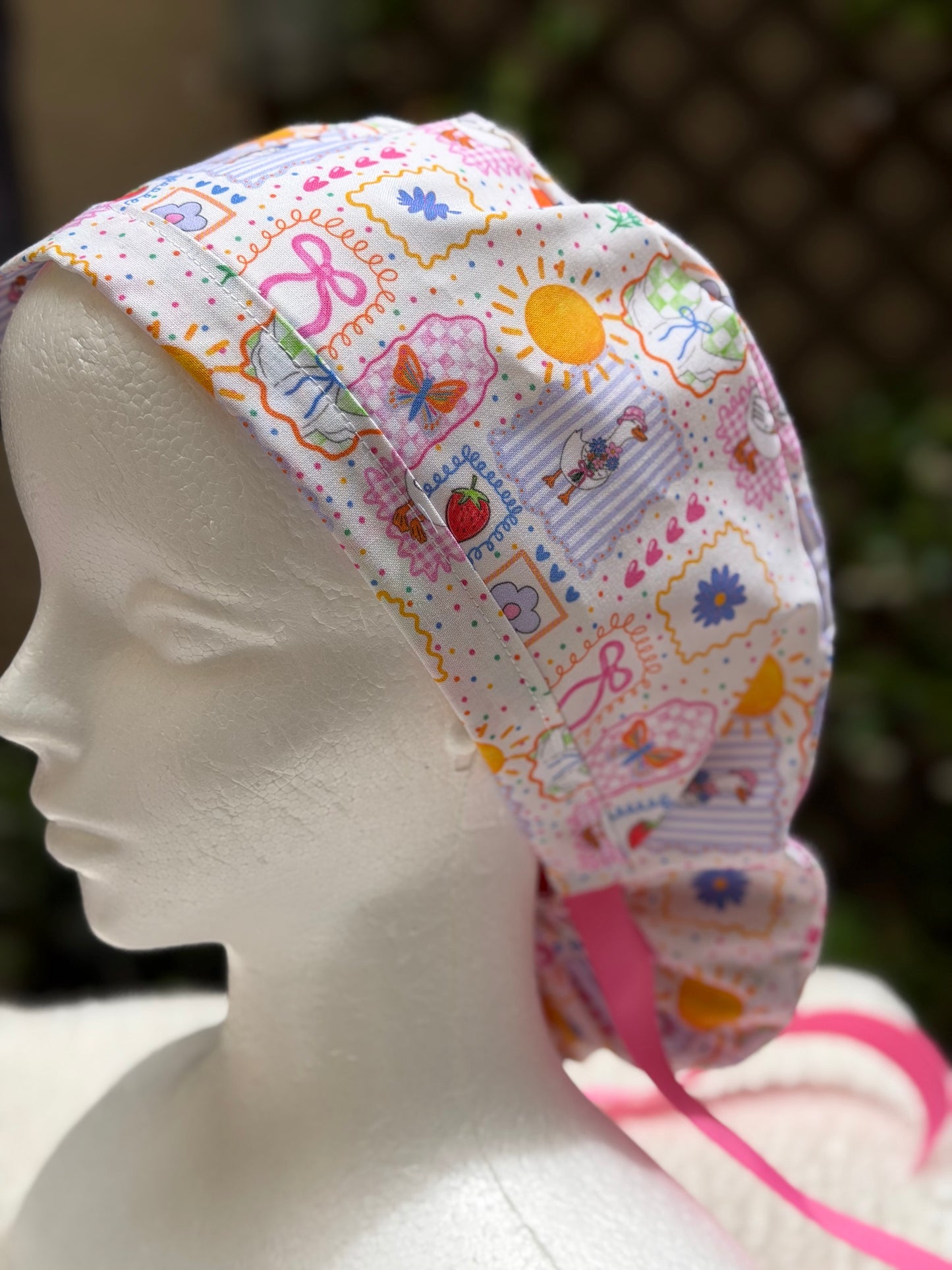 Silly Goose Ponytail Scrub Cap (Copy 2)