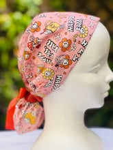 Load image into Gallery viewer, Happy Fall Y’ All Ponytail Scrub Cap
