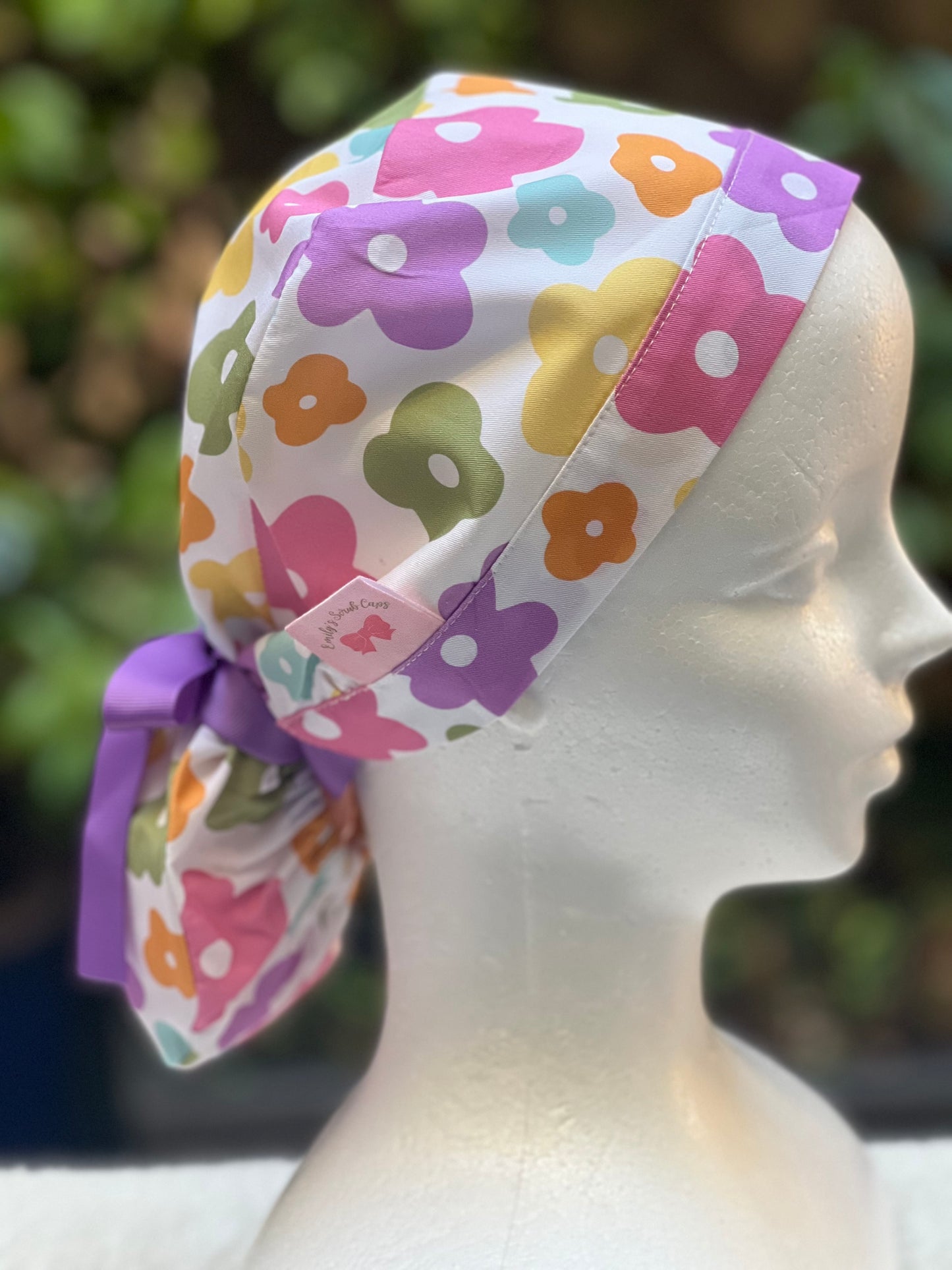 Karla Ponytail Scrub Cap