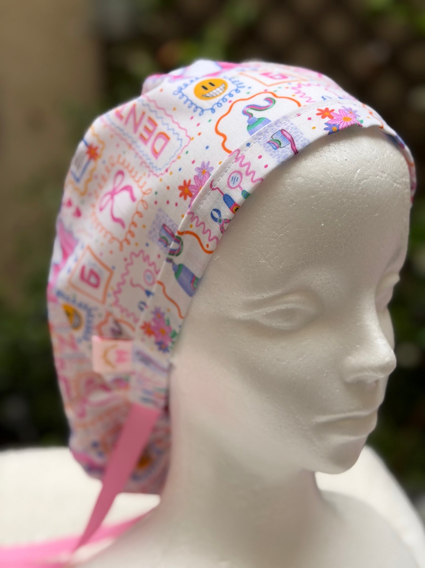 Dental Ponytail Scrub Cap
