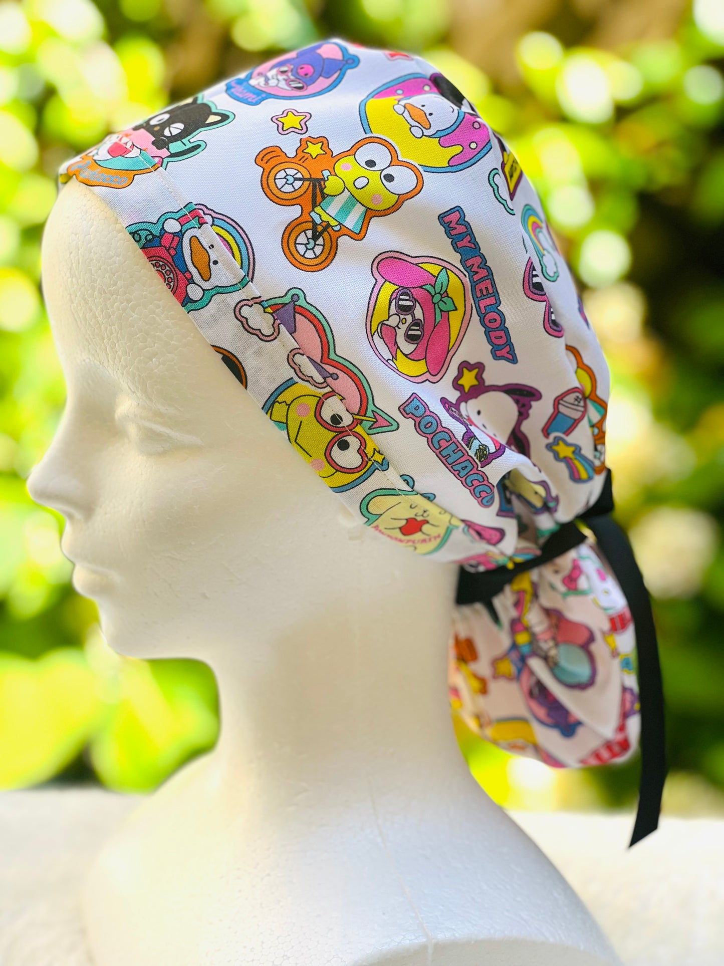 Emalee Ponytail Scrub Cap