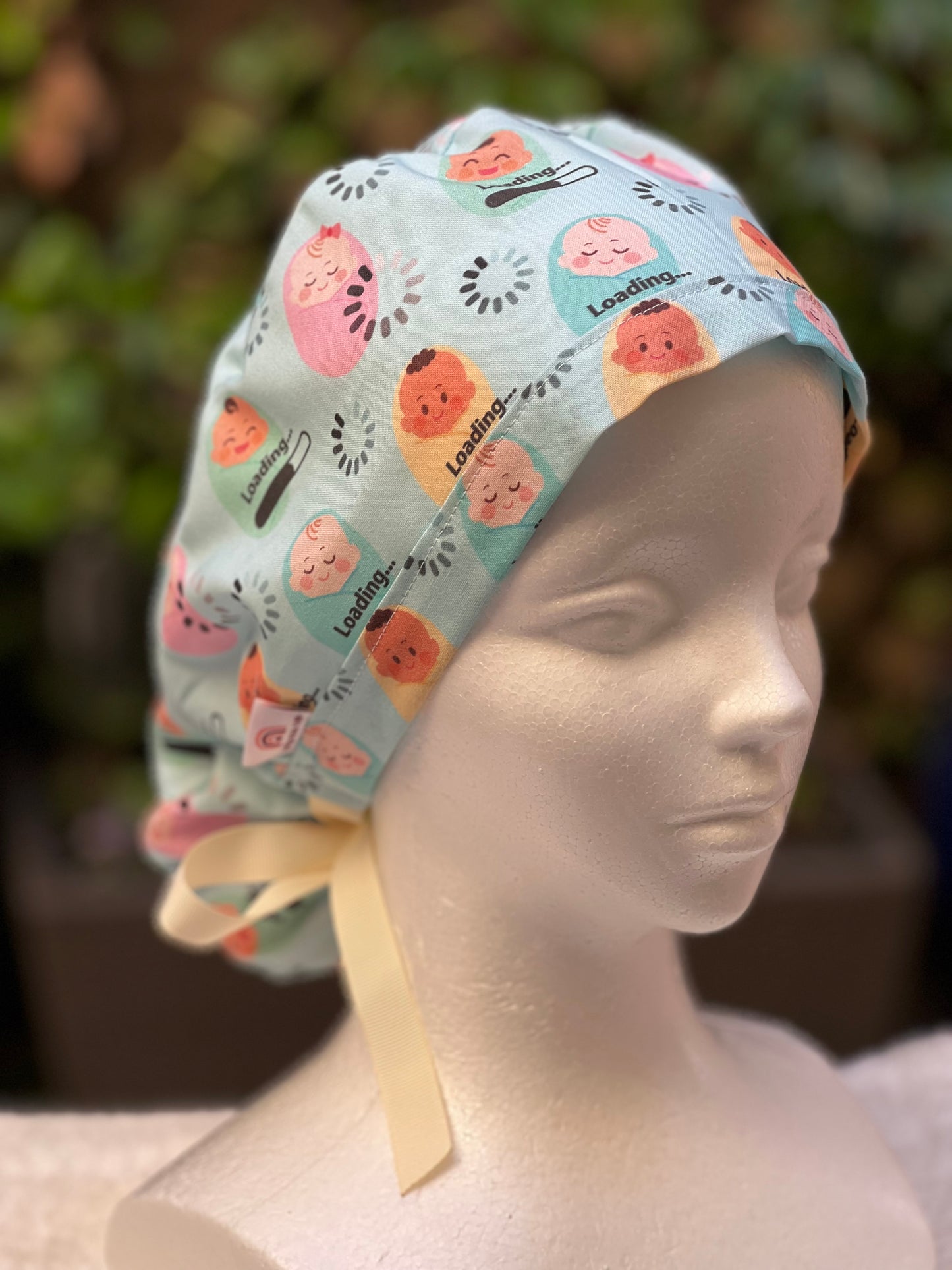 Lucille Ponytail Scrub Cap