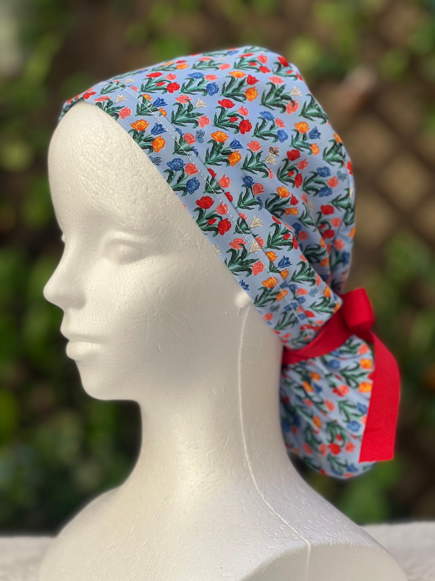 Zoe ponytail scrub cap