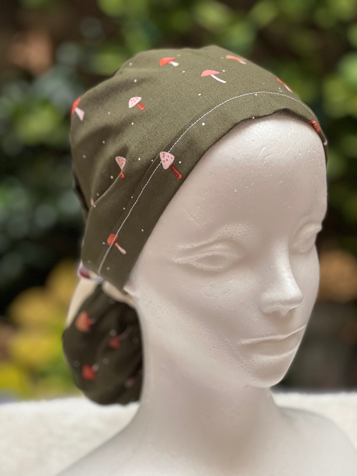 Amiri Ponytail Scrub Cap