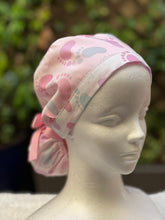 Load image into Gallery viewer, Baby Feet Ponytail Scrub Cap
