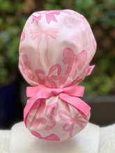 Load image into Gallery viewer, Coquette Ponytail Scrub Cap
