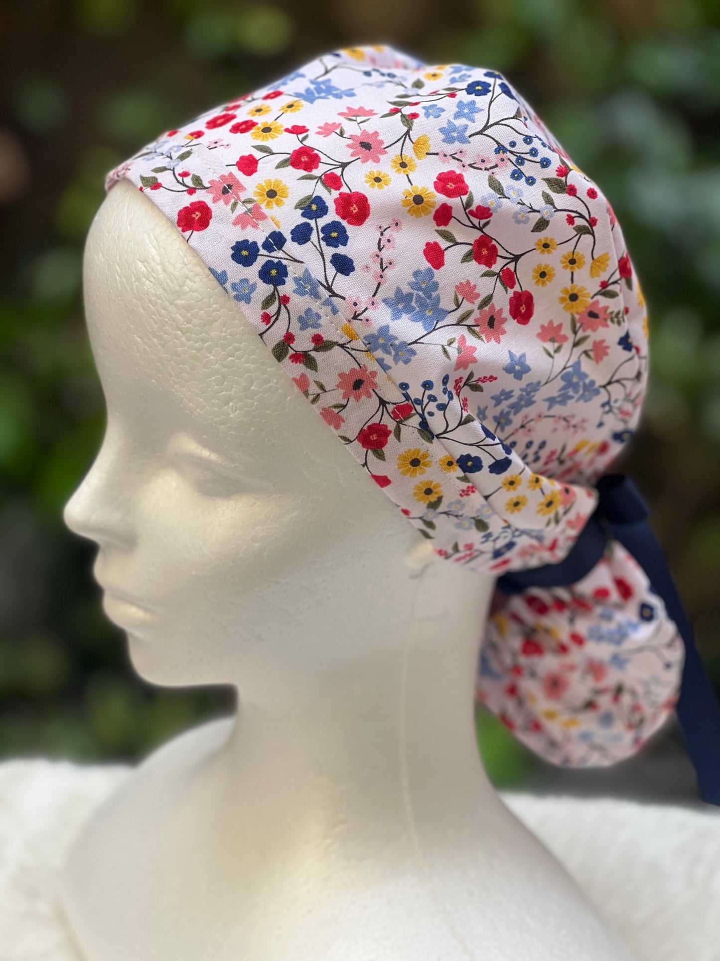 Sandra Ponytail Scrub Cap