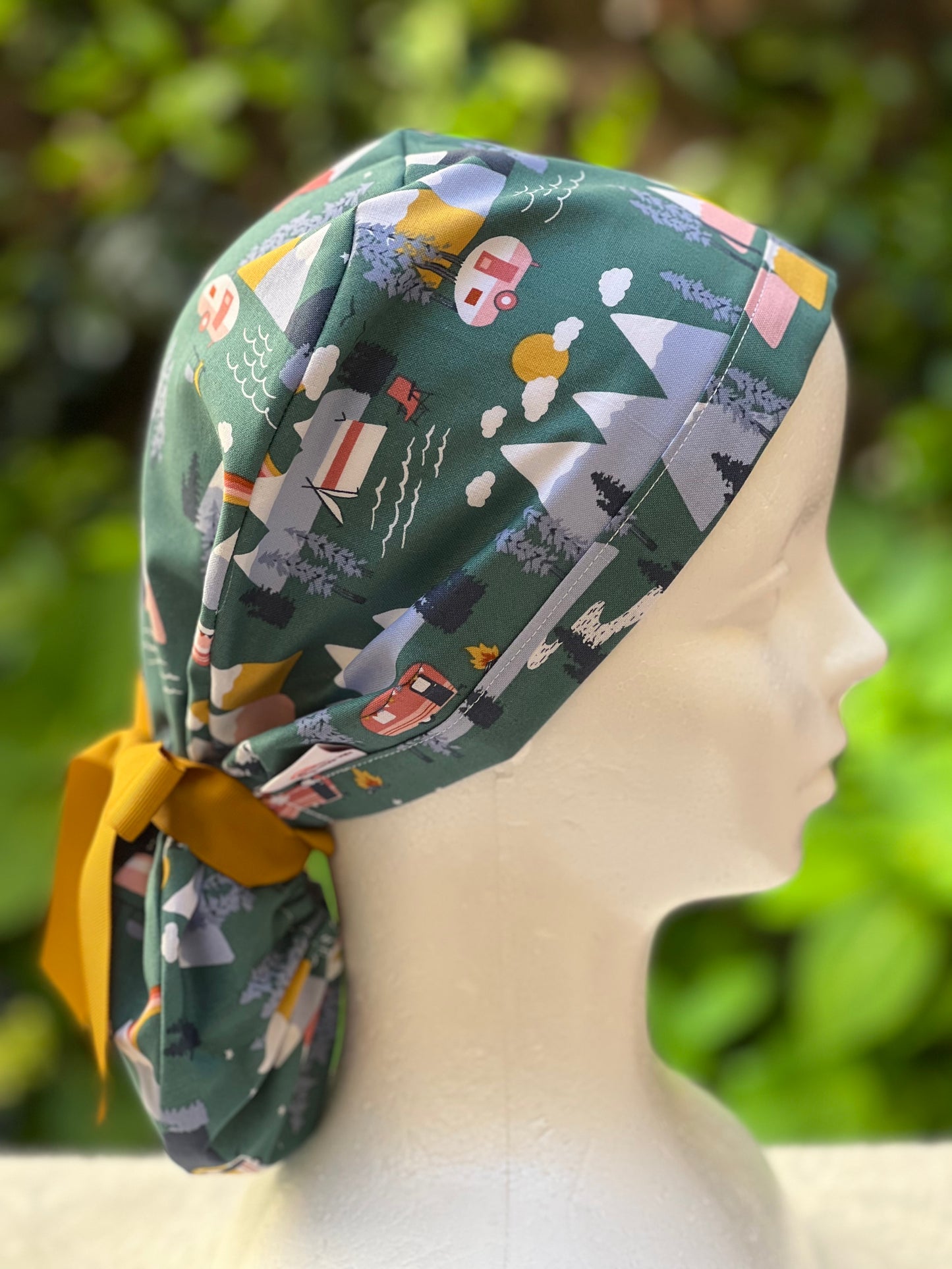 Monika Ponytail Scrub Cap