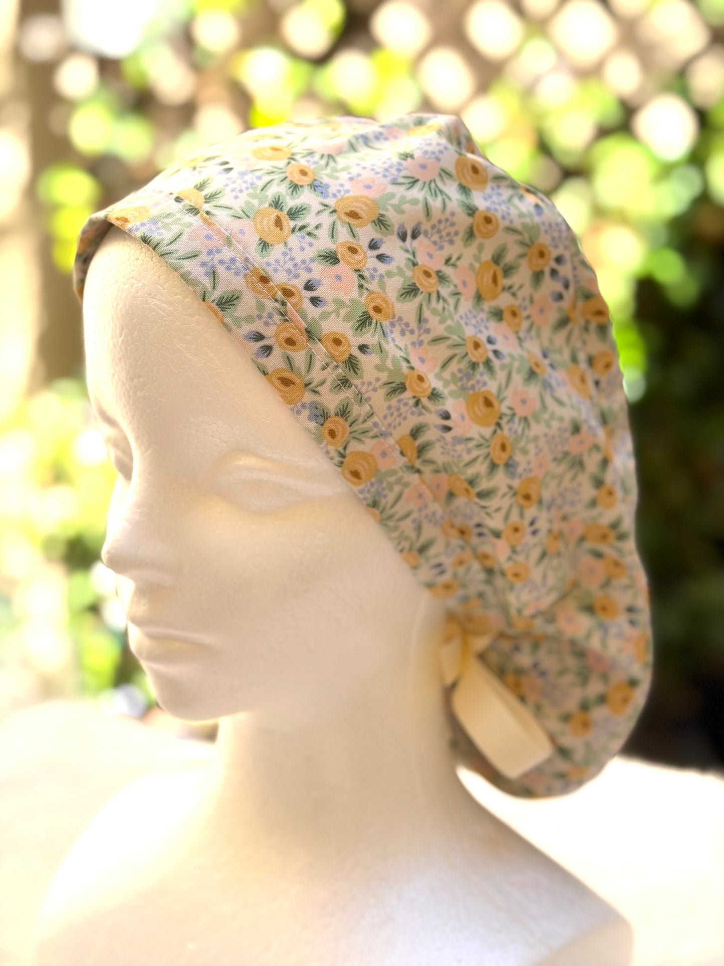 Alexandria postage stamps ponytail scrub cap (Copy 2)