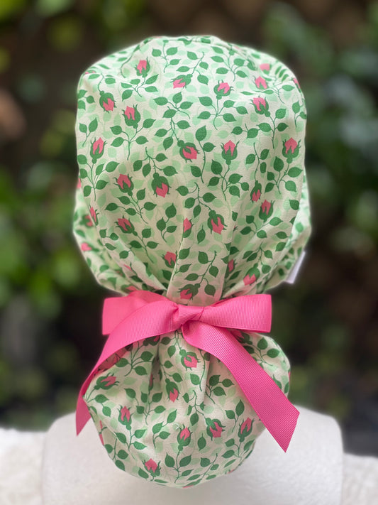 Kennedy ponytail scrub cap