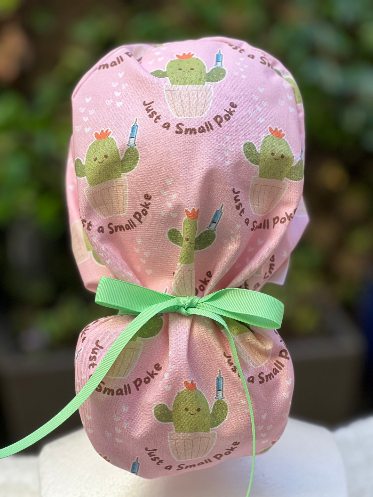 Cecille Ponytail Scrub Cap