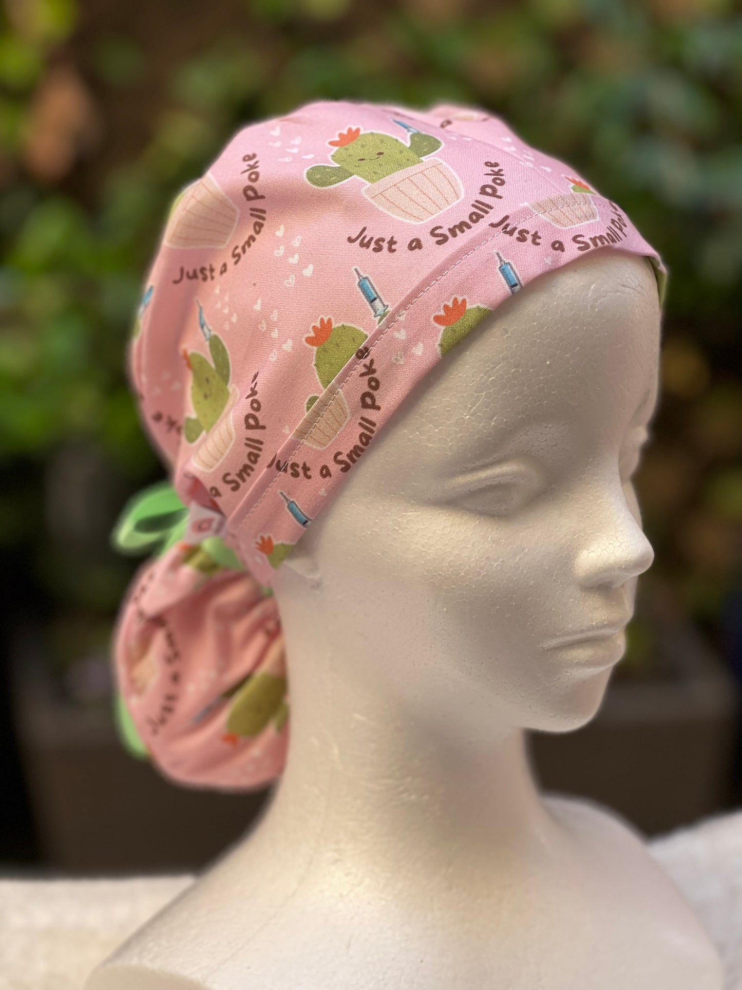 Cecille Ponytail Scrub Cap