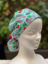 Load image into Gallery viewer, Sweet but Sassy Ponytail Scrub Cap
