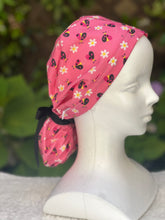Load image into Gallery viewer, Madalyn Ponytail Scrub Cap
