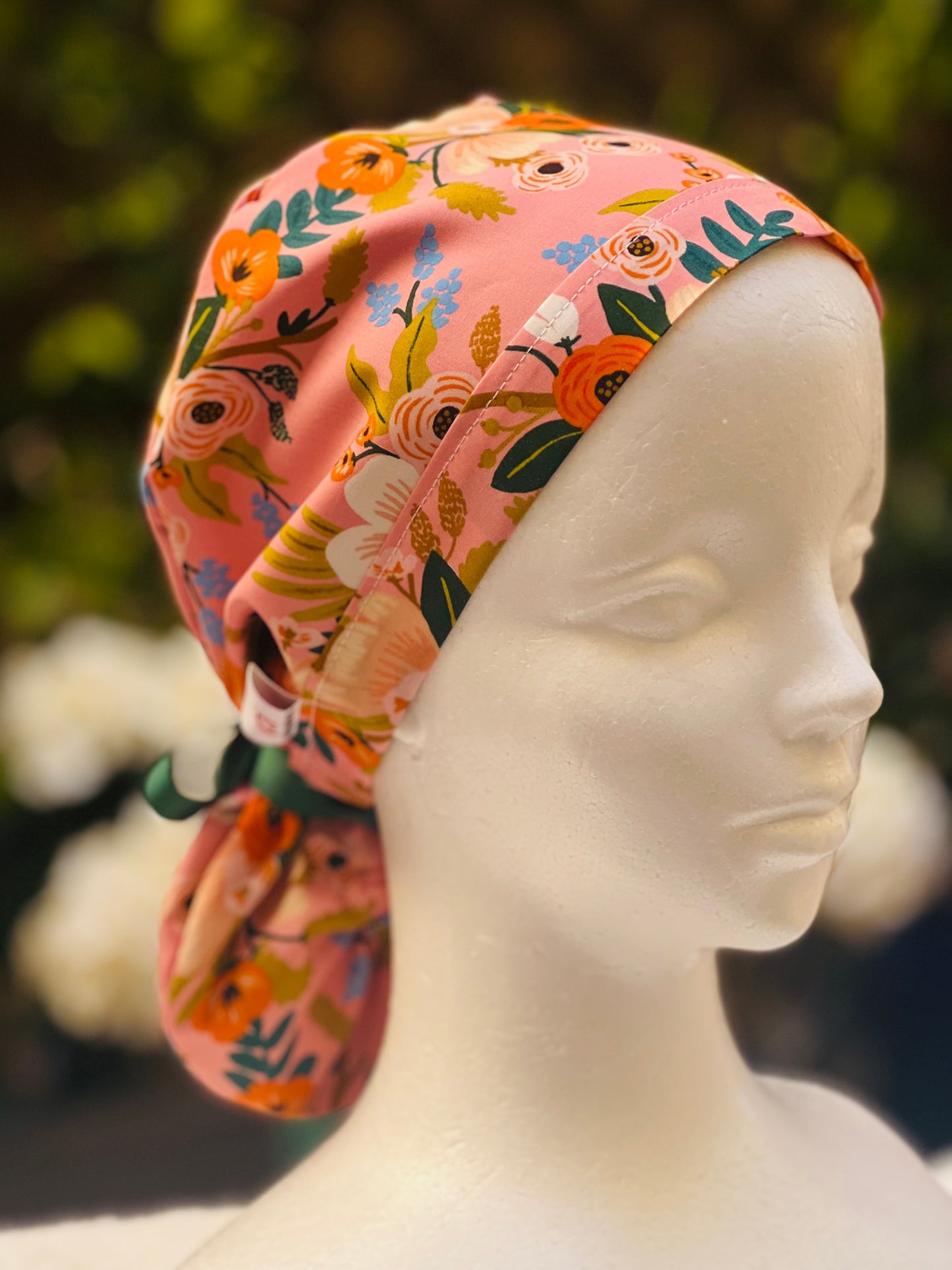 Violeta ponytail scrub cap