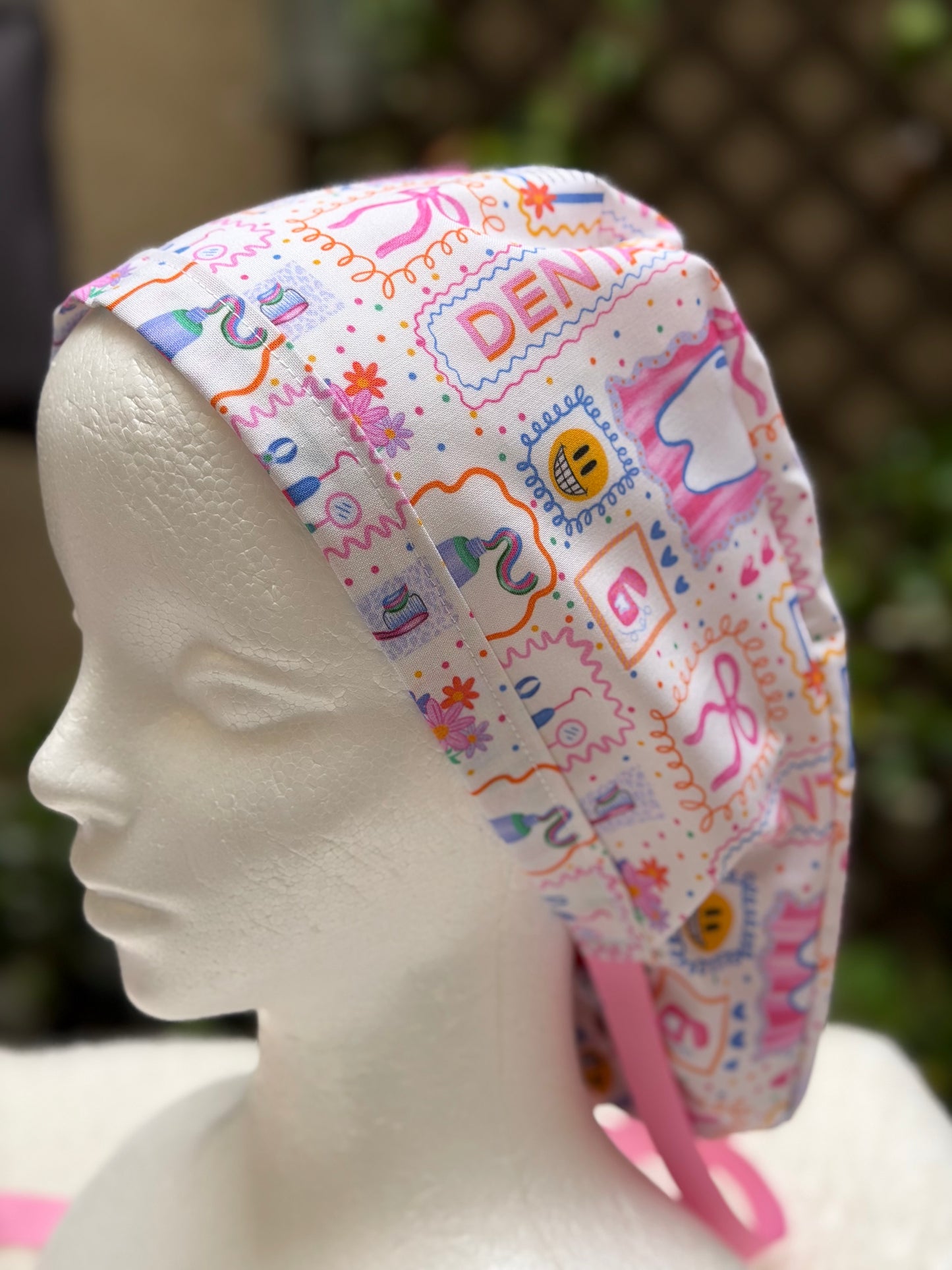 Dental Ponytail Scrub Cap