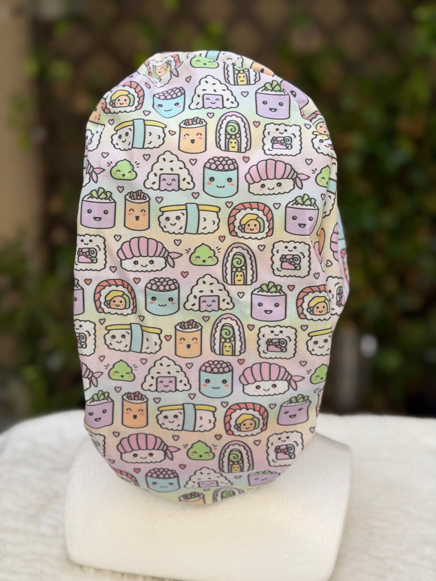 Kawaii Sushi Scrub Cap