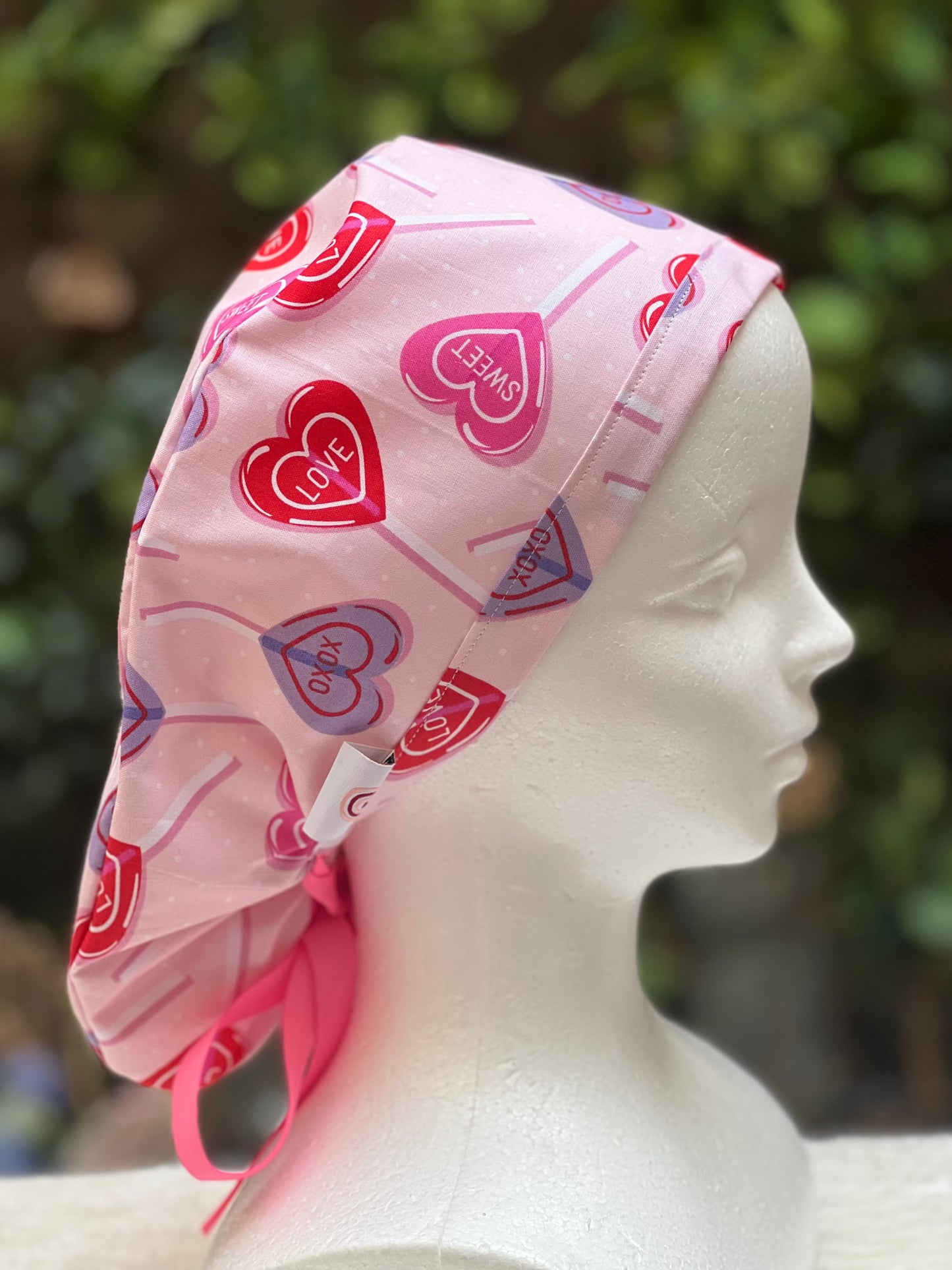 Peggy Ponytail Scrub Cap