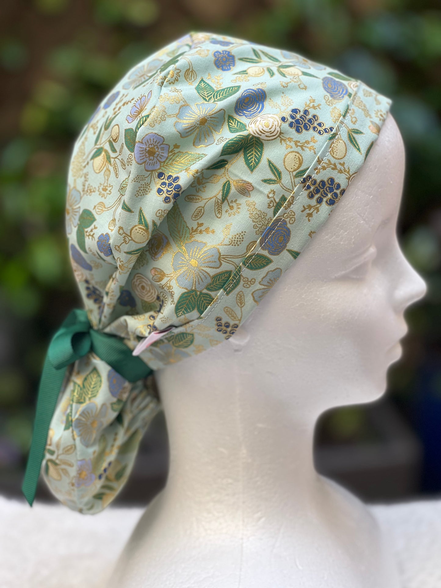 Bea ponytail scrub cap