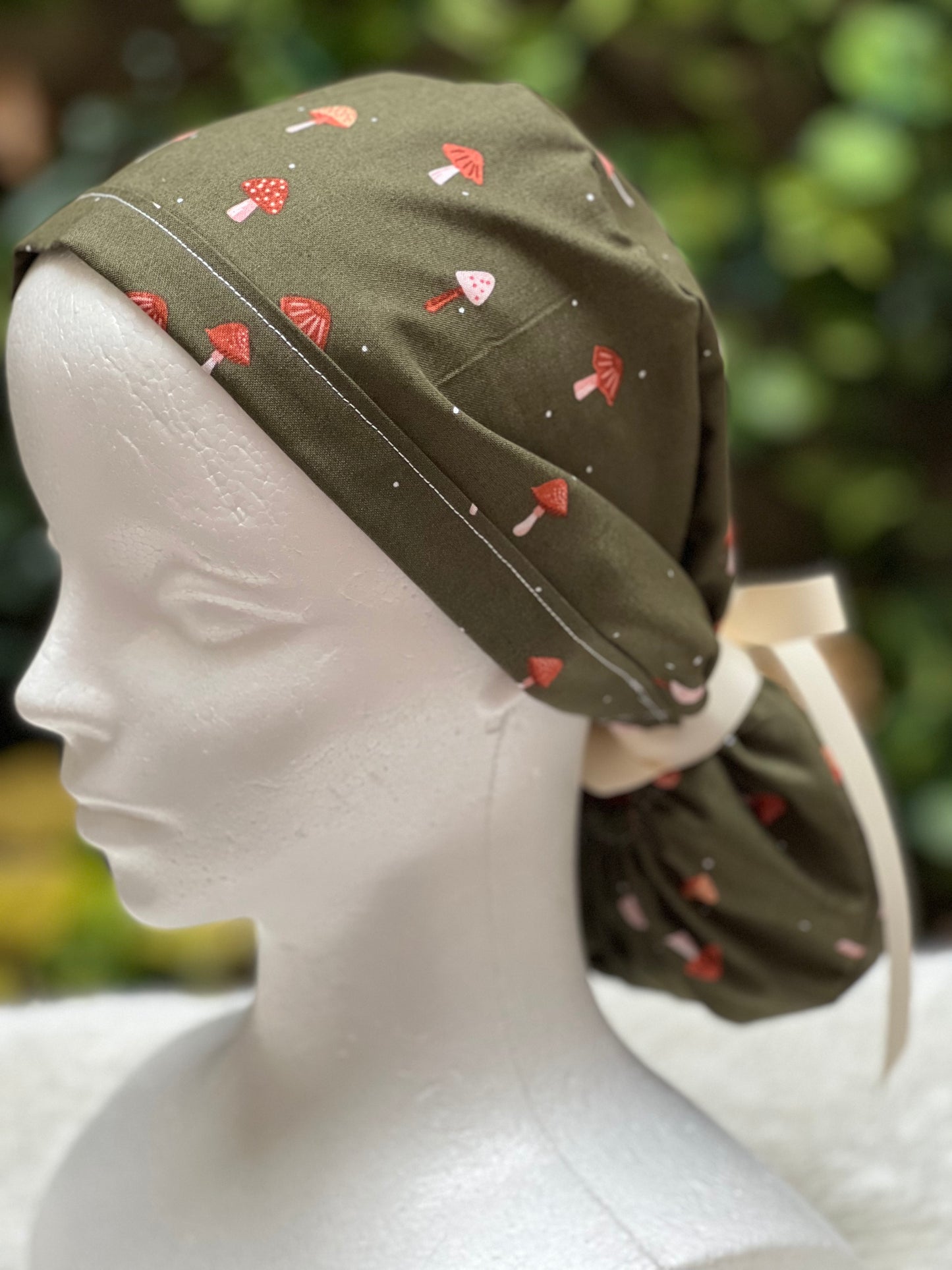 Amiri Ponytail Scrub Cap