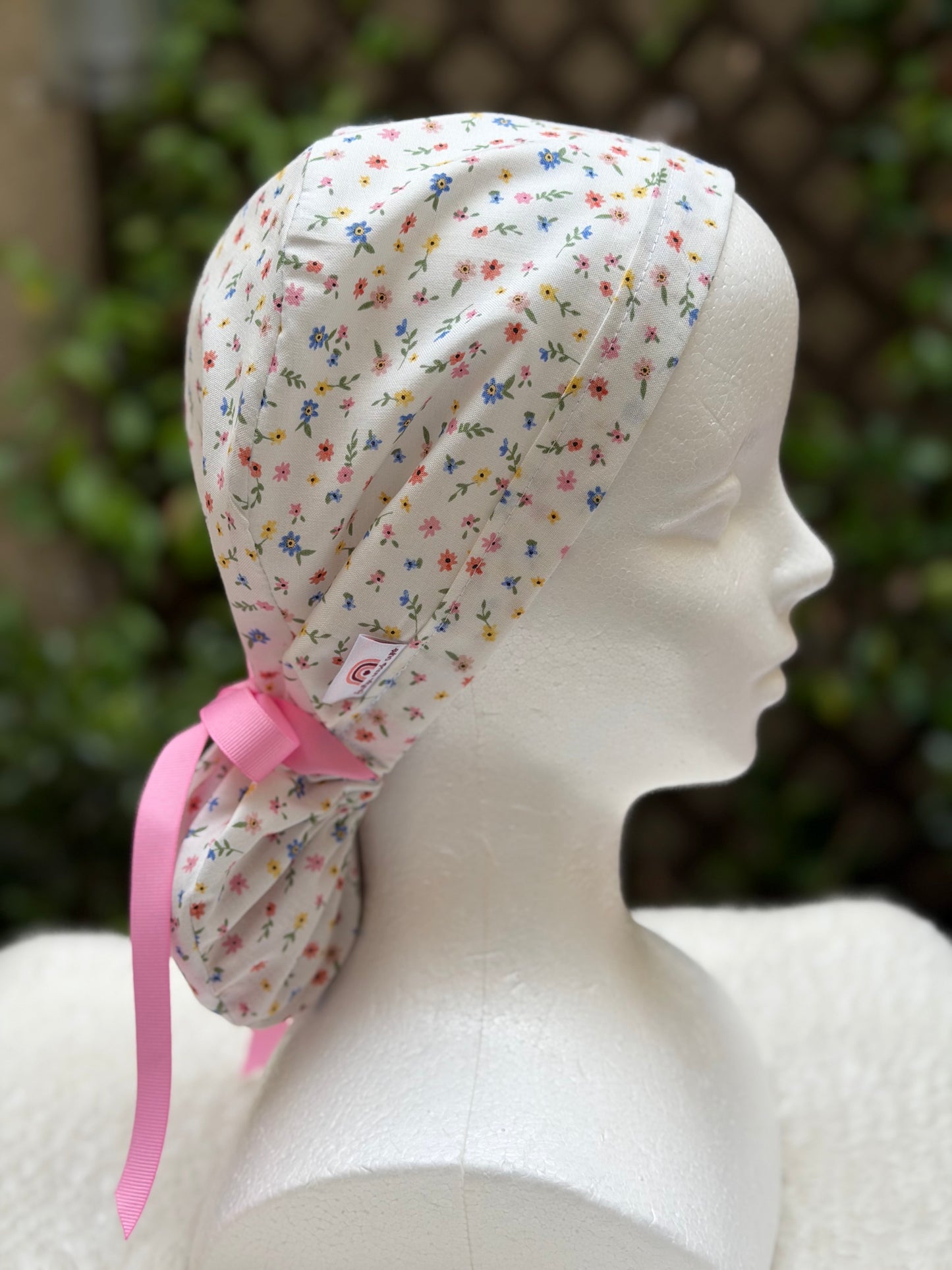Spring 5 Ponytail Scrub Cap