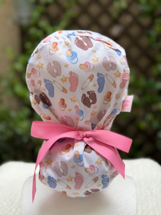 Baby Ponytail Scrub Cap