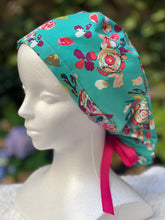 Load image into Gallery viewer, Raelynn Ponytail Scrub Cap
