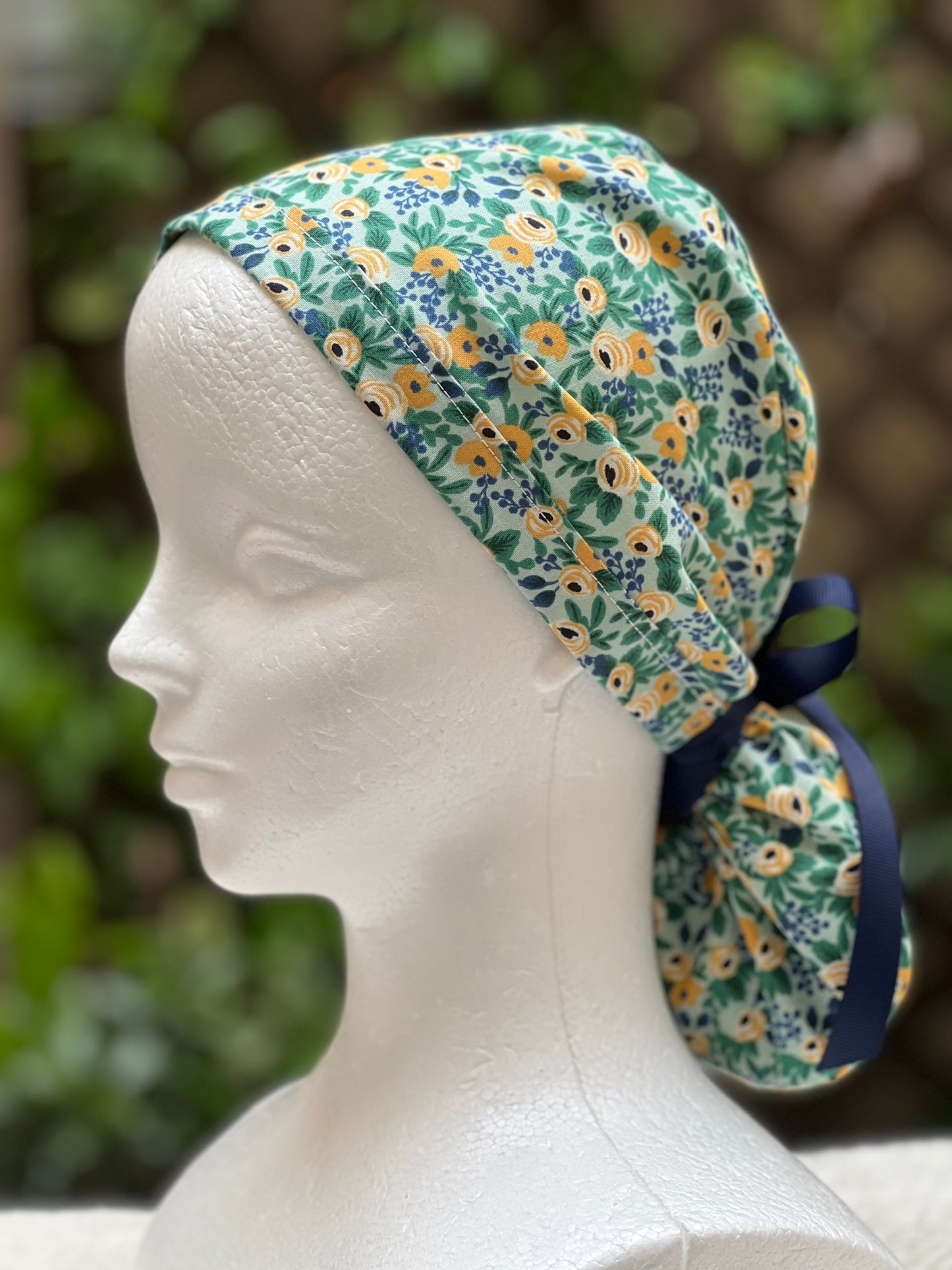 Claire ponytail scrub cap