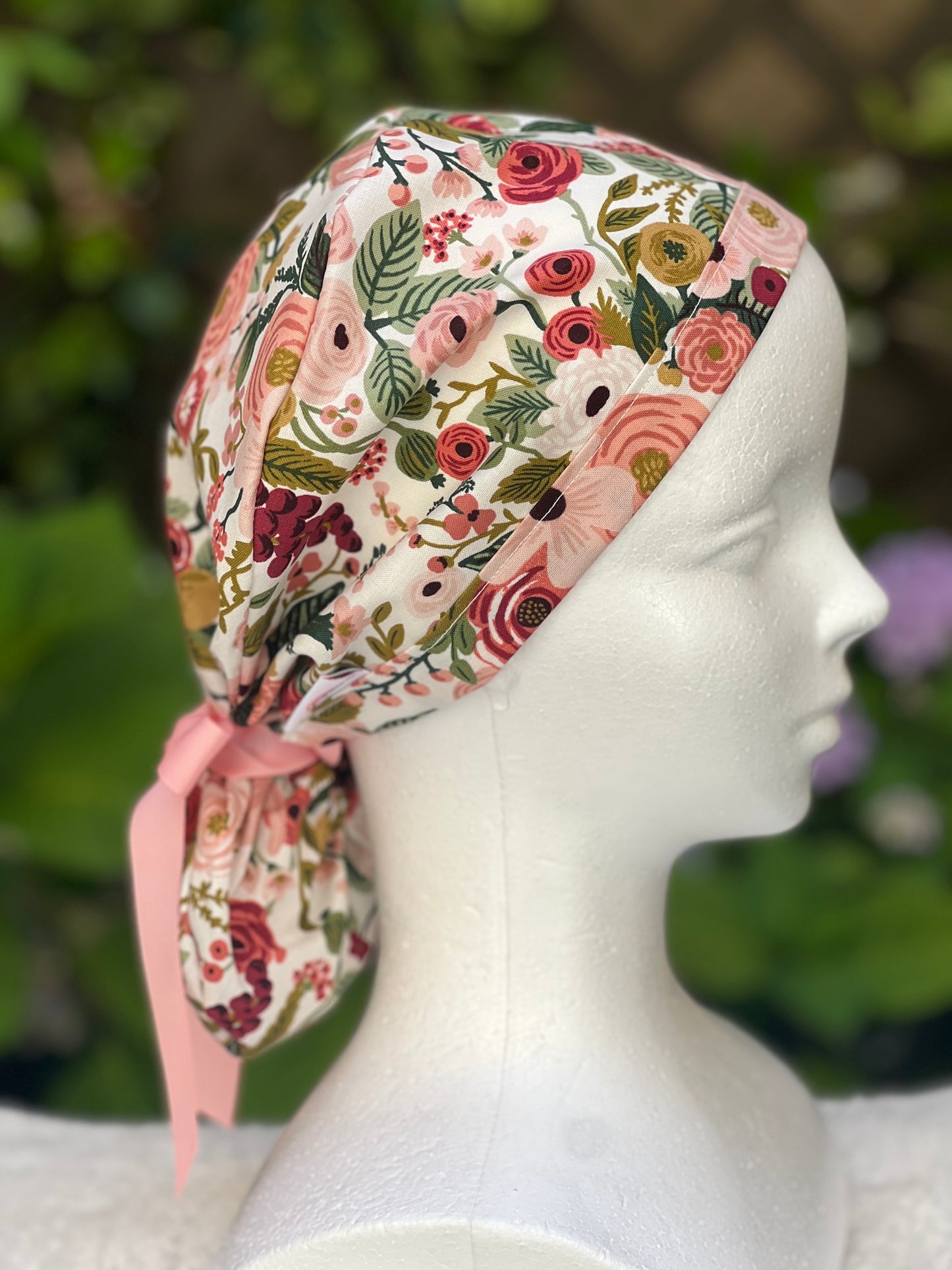 Lia  Ponytail Scrub Cap