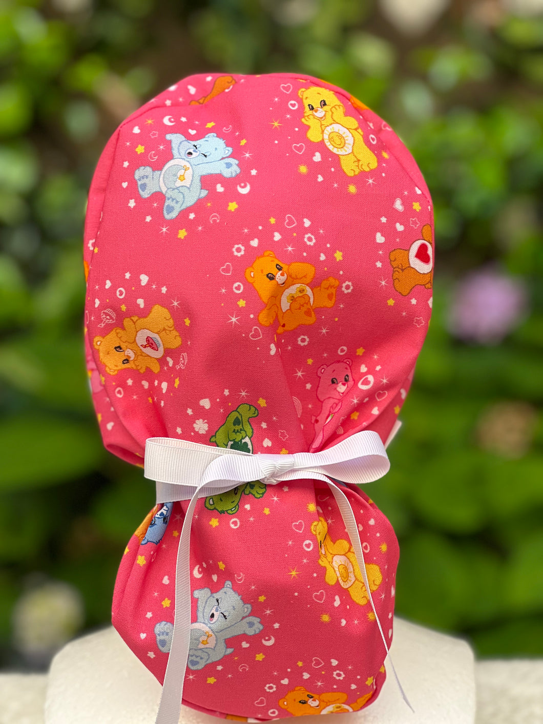 Pink Care Bears Ponytail Cap