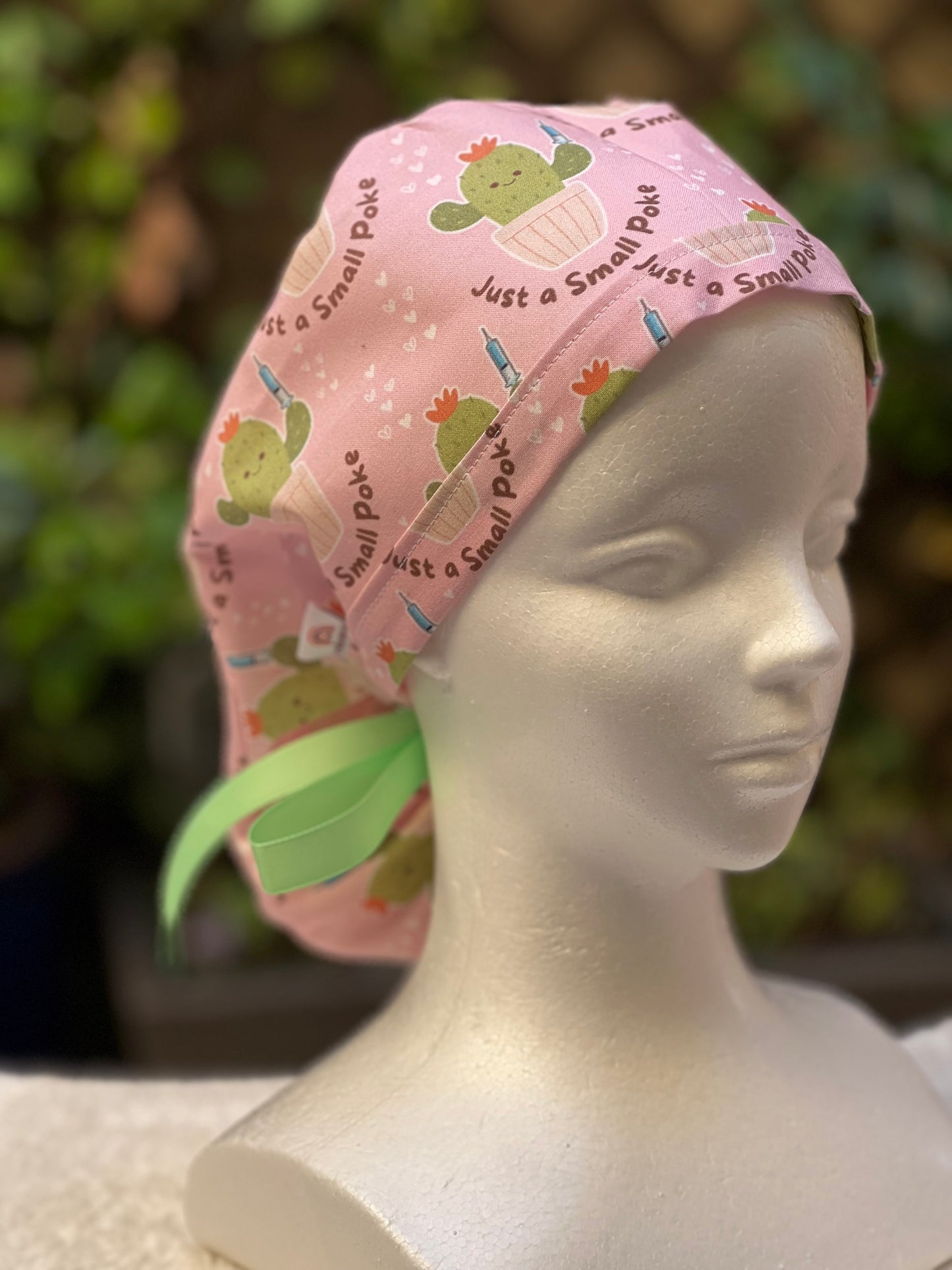 Cecille Ponytail Scrub Cap