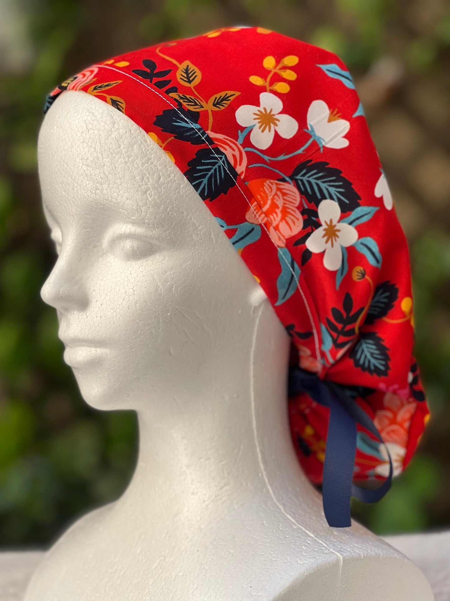 Shannon ponytail scrub cap