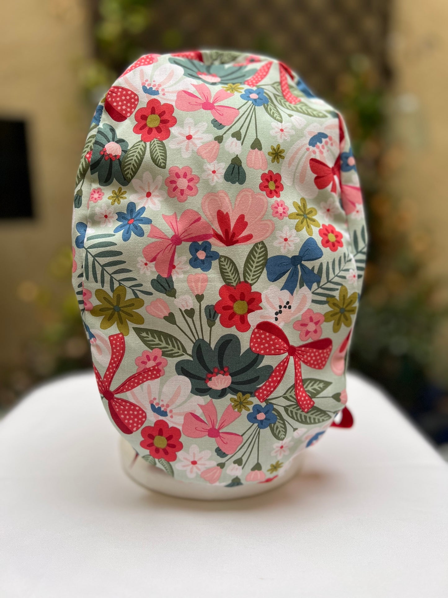 Abigail ponytail scrub cap