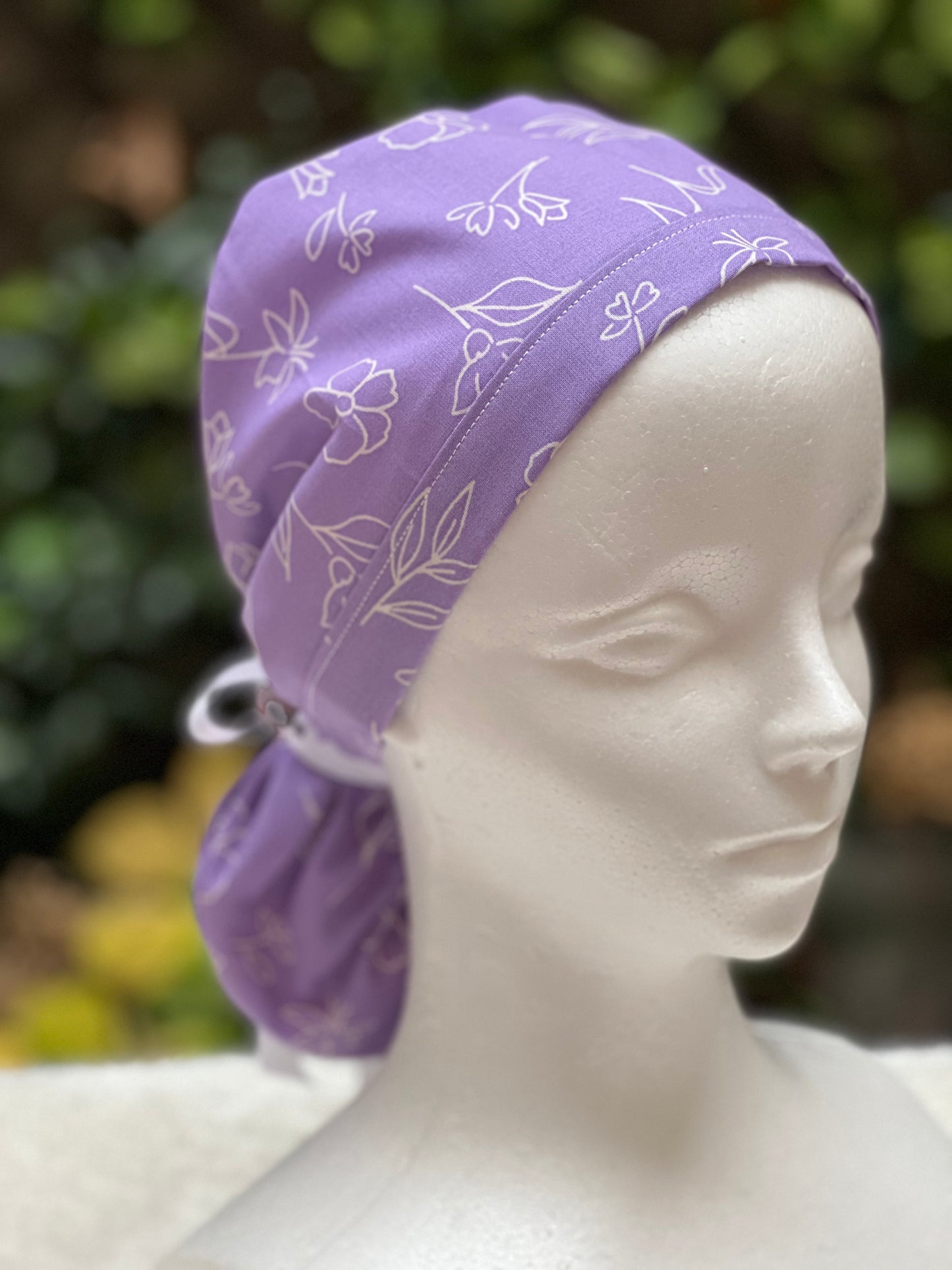 Hazel Ponytail Scrub Cap