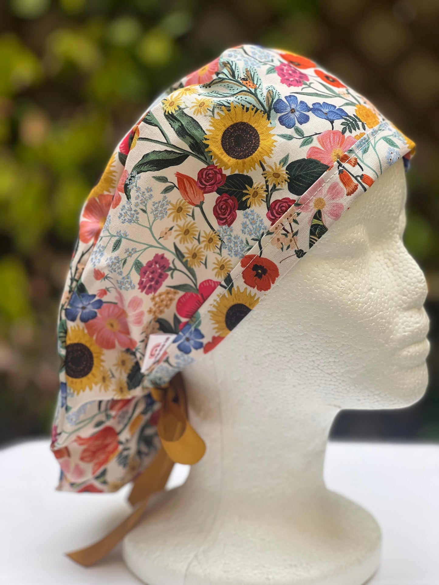 Alex ponytail scrub cap