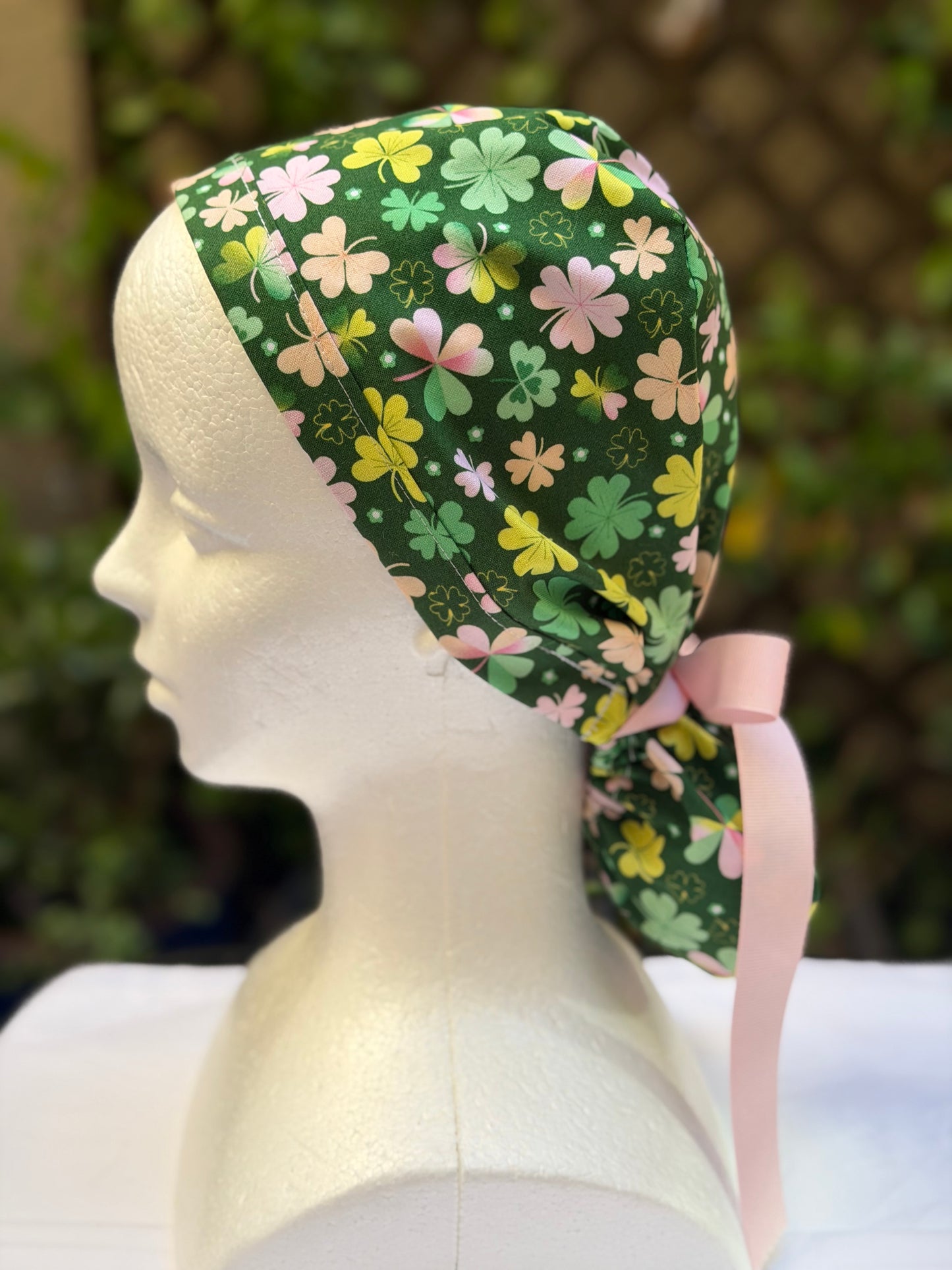 St. Patrick’s Day scrub cap