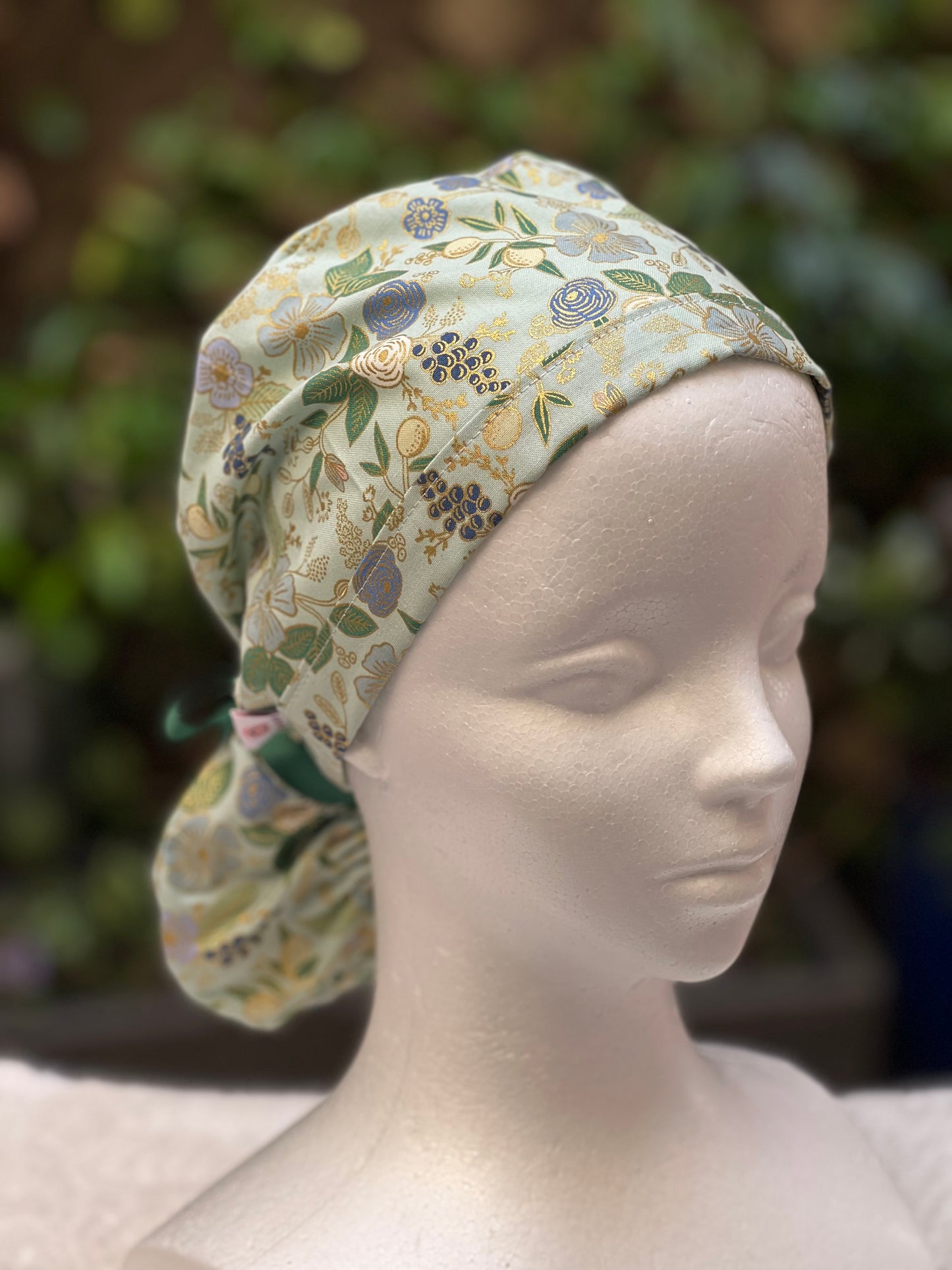 Bea ponytail scrub cap